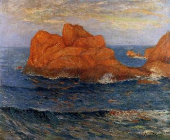 馬尅西姆 莫福拉 The Red Rocks at Belle Ile, Finistere 馬尅西姆 莫福拉 The Red Rocks at Belle Ile, Finistere